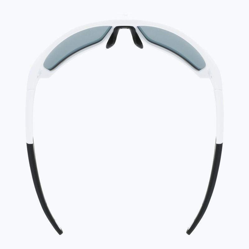 Окуляри велосипедні UVEX Sportstyle 232 P white mat/polavision mirror silver S5330028850 9