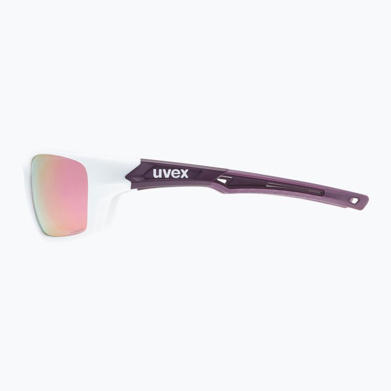 Окуляри велосипедні UVEX Sportstyle 232 P peacock prestige mat/polavision mirror pink S5330028330 6