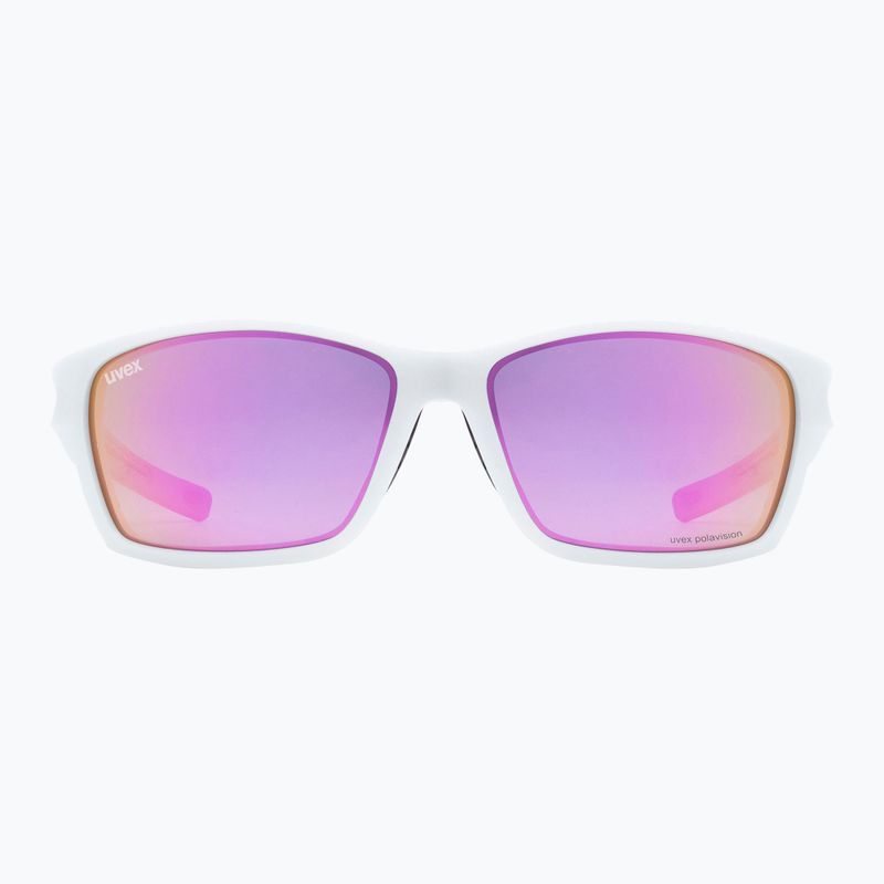 Окуляри велосипедні UVEX Sportstyle 232 P peacock prestige mat/polavision mirror pink S5330028330 7