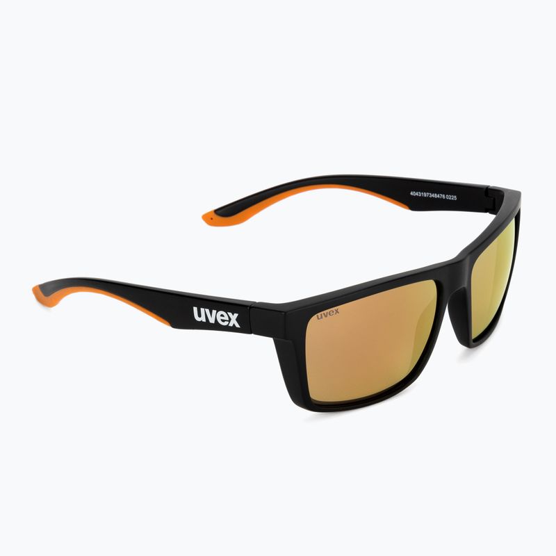 Сонцезахисні окуляри Uvex Lgl 50 CV black mat/mirror champagne 53/3/008/2297