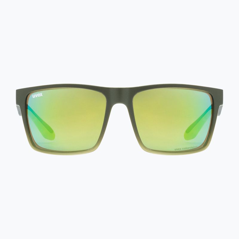 Сонцезахисні окуляри Uvex Lgl 50 CV olive matt/mirror green 53/3/008/7795 6