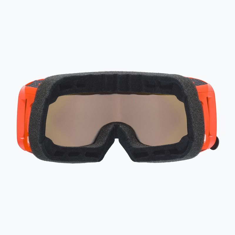 Маска лижна UVEX Saga TO fierce red mat/mirror red laser/gold lite/clear 55/1/351/3030 10