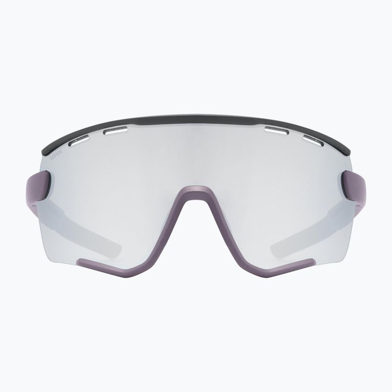 Окуляри сонцезахисні UVEX Sportstyle 236 Small комплект plum black matt/mirror silver/clear 2