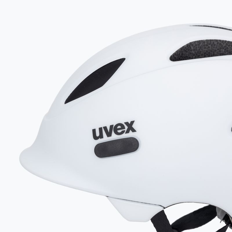 Шолом велосипедний дитячий UVEX Oyo white/black matt 7