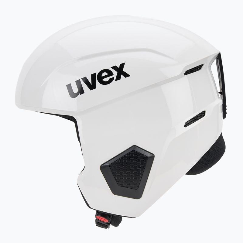 Лижний шолом UVEX Invictus all white 3