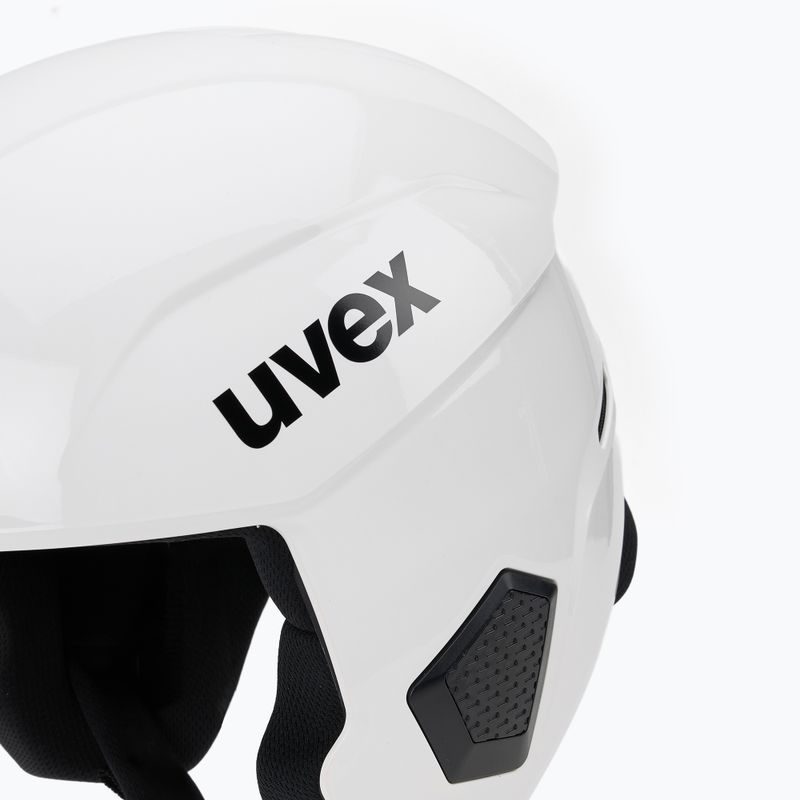 Лижний шолом UVEX Invictus all white 7
