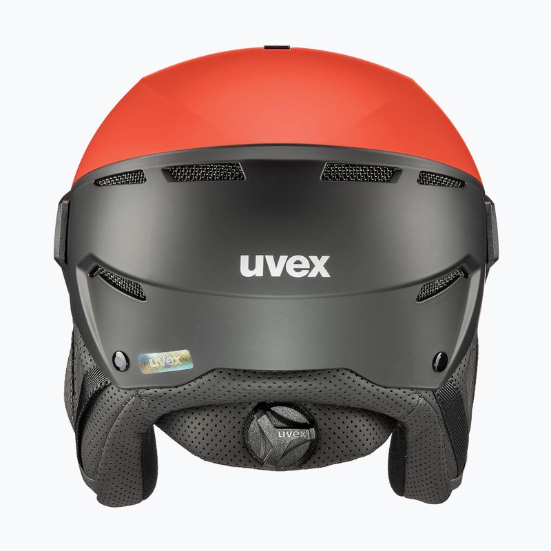 Шолом лижний UVEX Instinct Visor чорно-червоний 56/6/260/7005 12