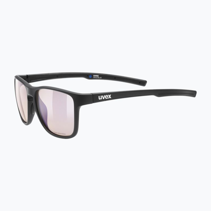 Сонцезахисні окуляри UVEX Retina Blue CV black mat/yellow 53/3/020/2201 5