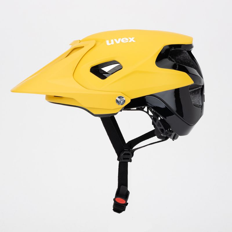 Шолом велосипедний UVEX Quatro Integrale sunbee/black 3