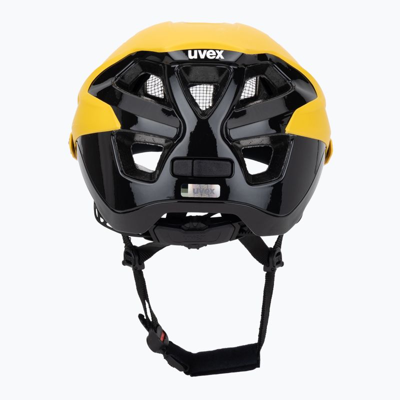 Шолом велосипедний UVEX Quatro Integrale sunbee/black 4