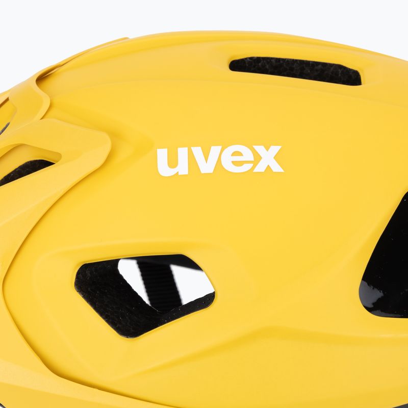 Шолом велосипедний UVEX Quatro Integrale sunbee/black 7