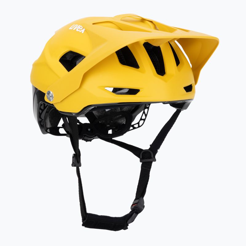Шолом велосипедний UVEX Quatro Integrale sunbee/black 8