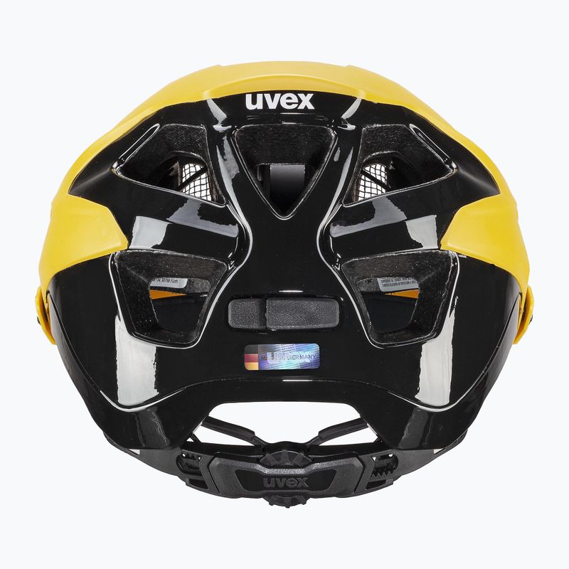 Шолом велосипедний UVEX Quatro Integrale sunbee/black 3