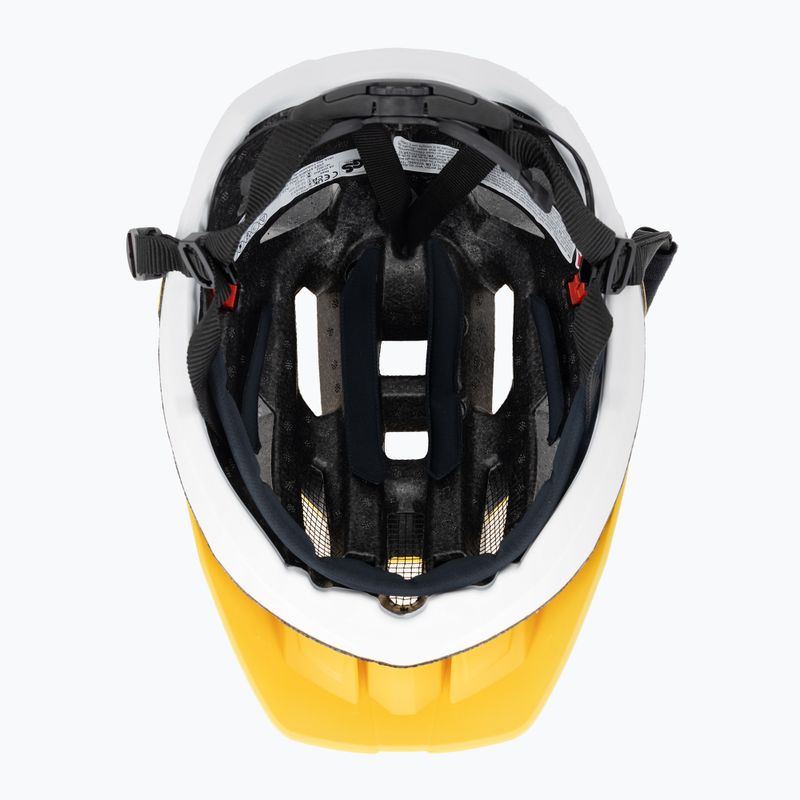 Шолом велосипедний UVEX Quatro CC sunbee/white matt 5