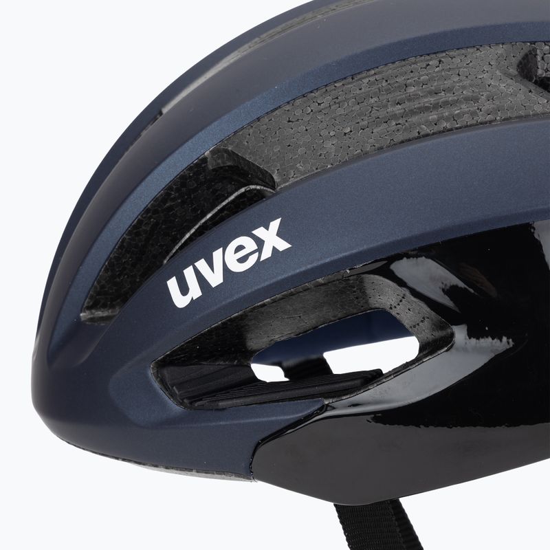 Шолом велосипедний UVEX Rise CC deep space/black matt 7
