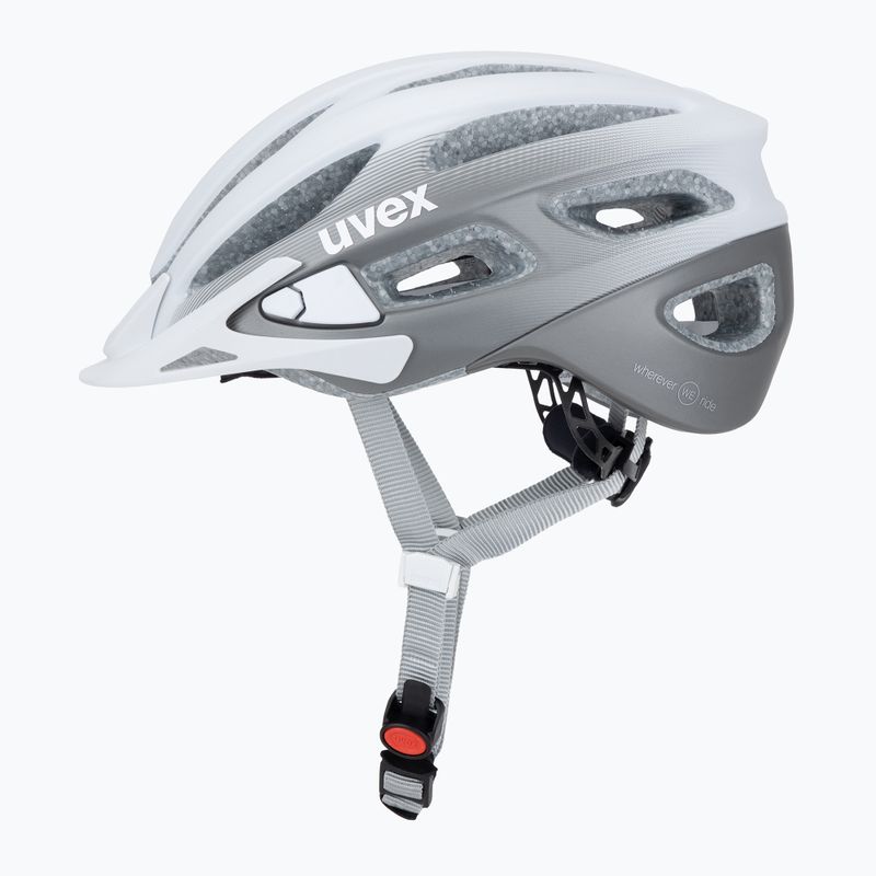 Шолом велосипедний UVEX True CC WE white/grey matt 3