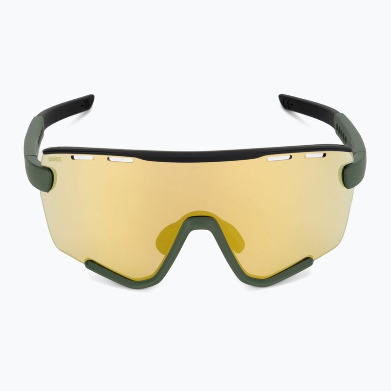 Окуляри велосипедні UVEX Sportstyle 236 Set moss green black mat/mirror yellow 53/3/004/7216 4