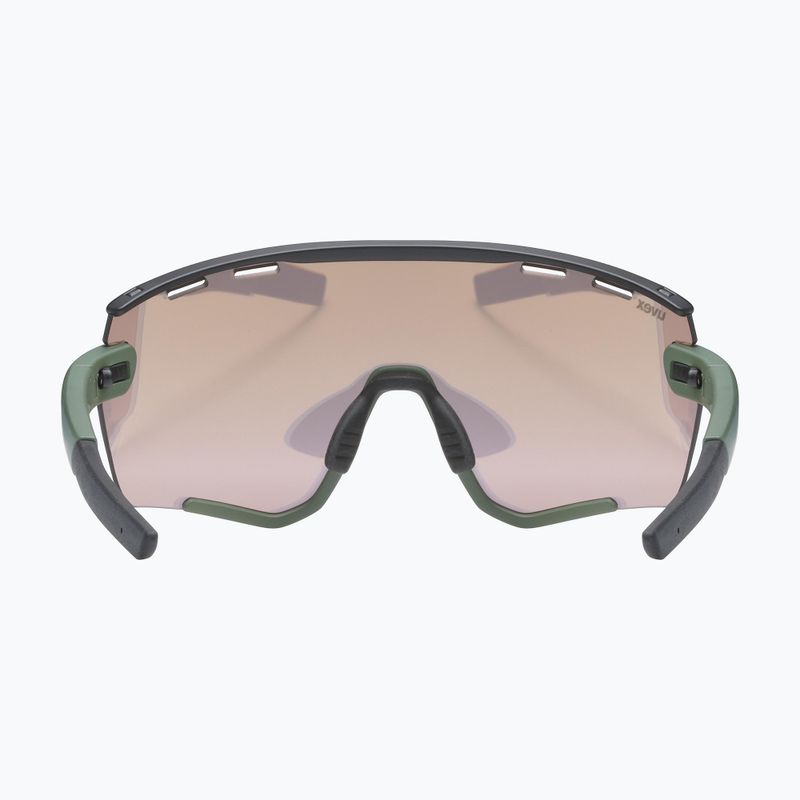Окуляри велосипедні UVEX Sportstyle 236 Set moss green black mat/mirror yellow 53/3/004/7216 11