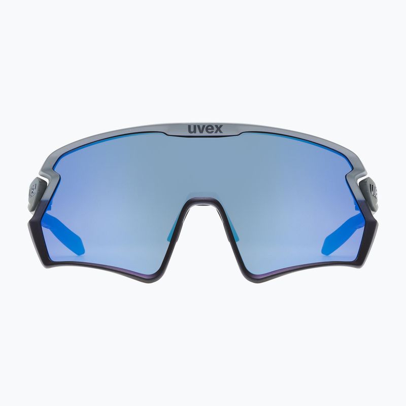 Окуляри велосипедні UVEX Sportstyle 231 2.0 rhino deep space mat/mirror blue 53/3/026/5416 6