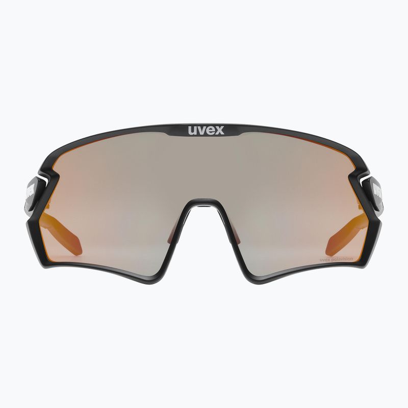 Окуляри велосипедні UVEX Sportstyle 231 2.0 P black mat/mirror red 53/3/029/2230 6