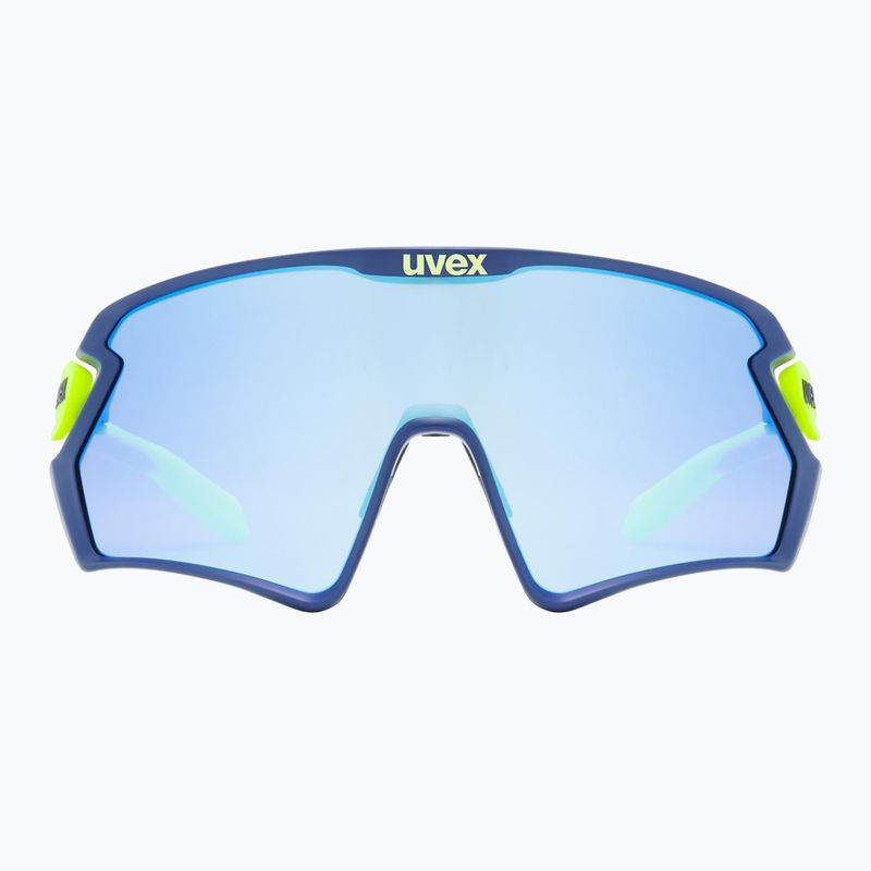 Окуляри сонцезахисні UVEX Sportstyle 231 2.0 blue yellow matt/mirror blue 2