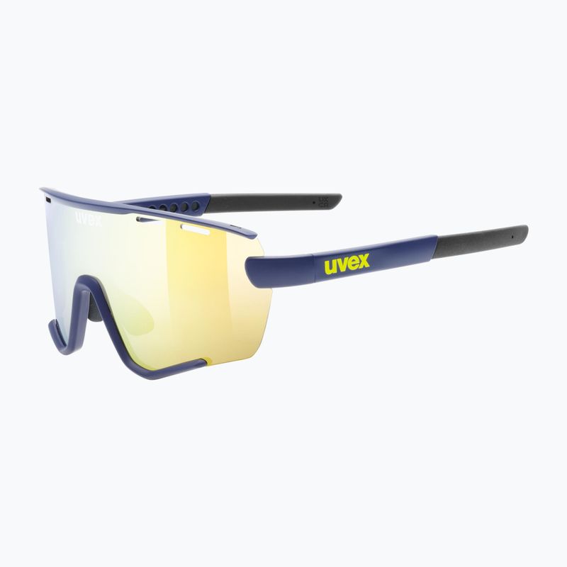 Окуляри сонцезахисні UVEX Sportstyle 236 комплект blue matt/mirror yellow/clear