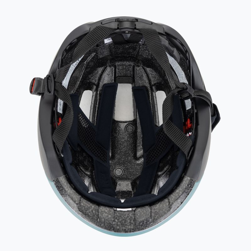 Шолом велосипедний UVEX Rise CC flip flop/black matt 5