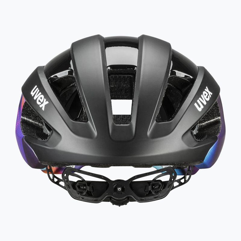 Шолом велосипедний UVEX Rise Pro MIPS black/galaxy matt 7