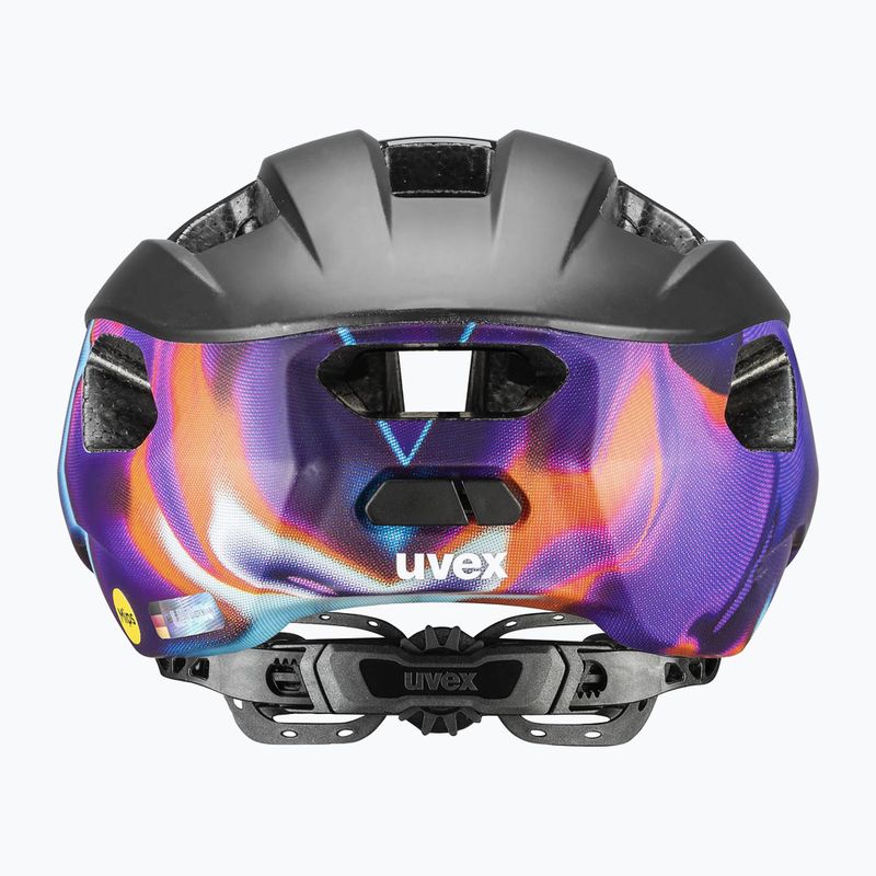 Шолом велосипедний UVEX Rise Pro MIPS black/galaxy matt 8