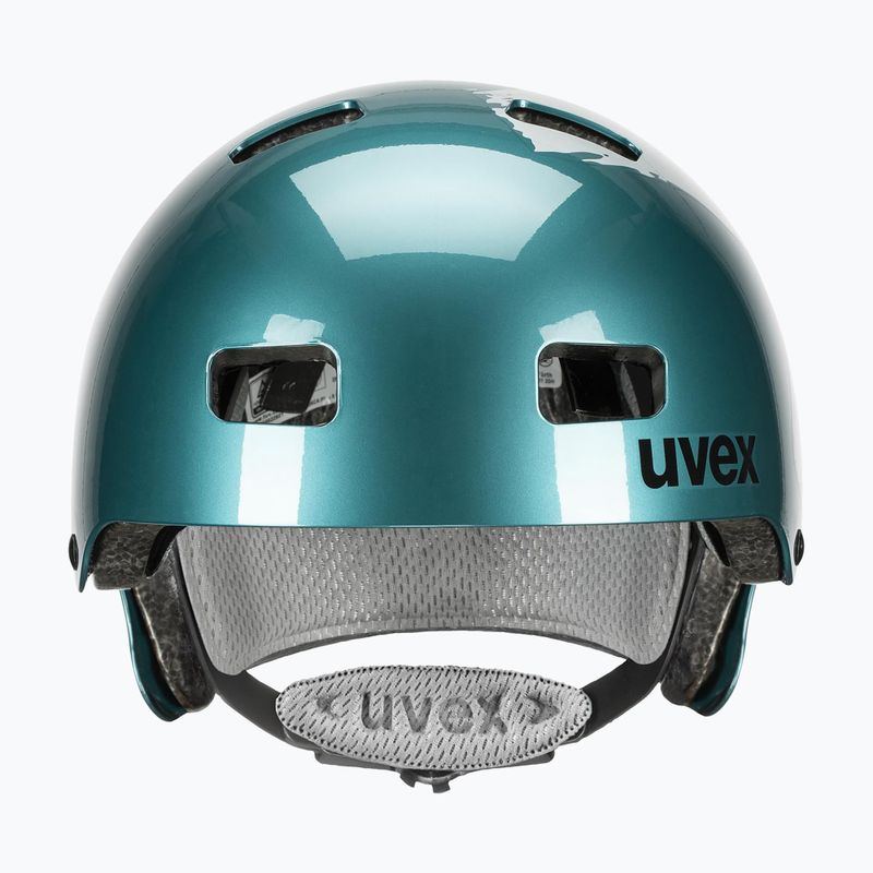 Шолом дитячий UVEX Kid 3 teal / silver 2