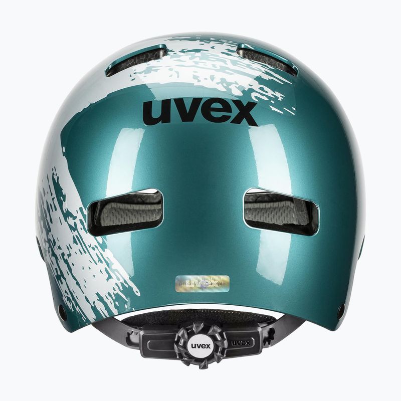 Шолом дитячий UVEX Kid 3 teal / silver 3