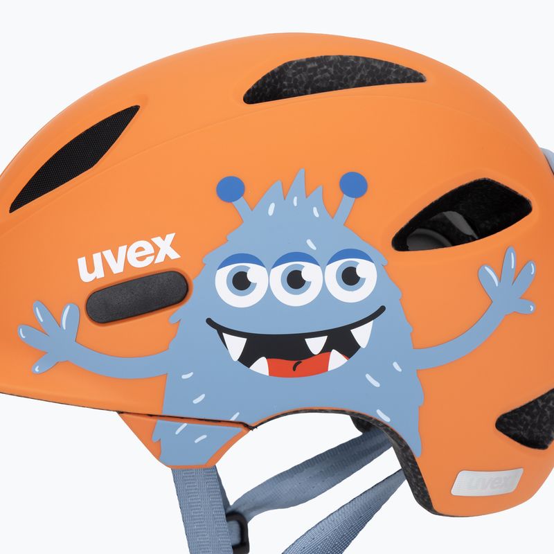 Шолом велосипедний дитячий UVEX Oyo Style monster papaya matt 7