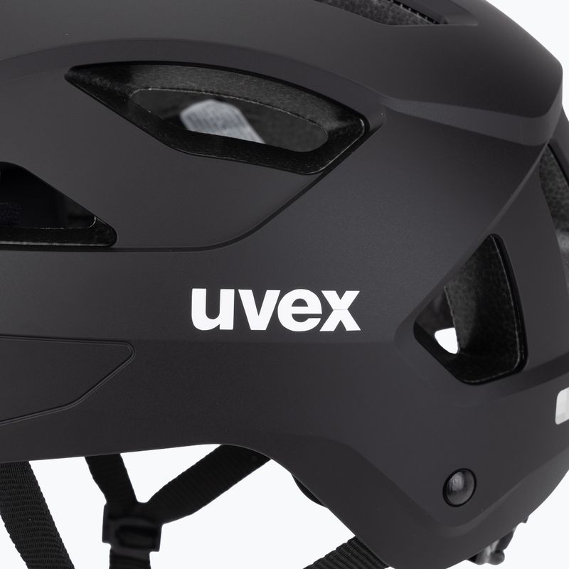 Шолом велосипедний UVEX Stride black matte 7