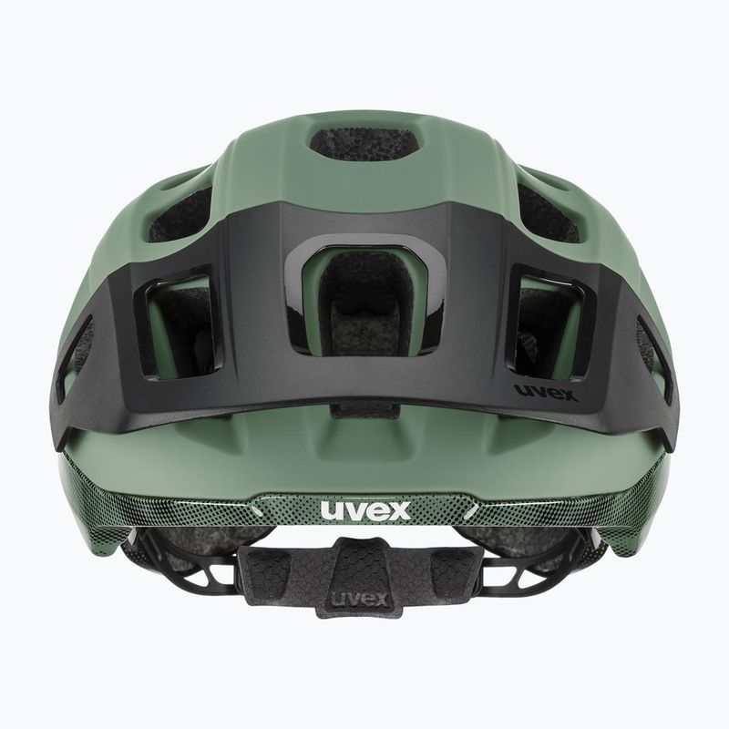 Шолом велосипедний UVEX React MIPS moss green/black matt 7