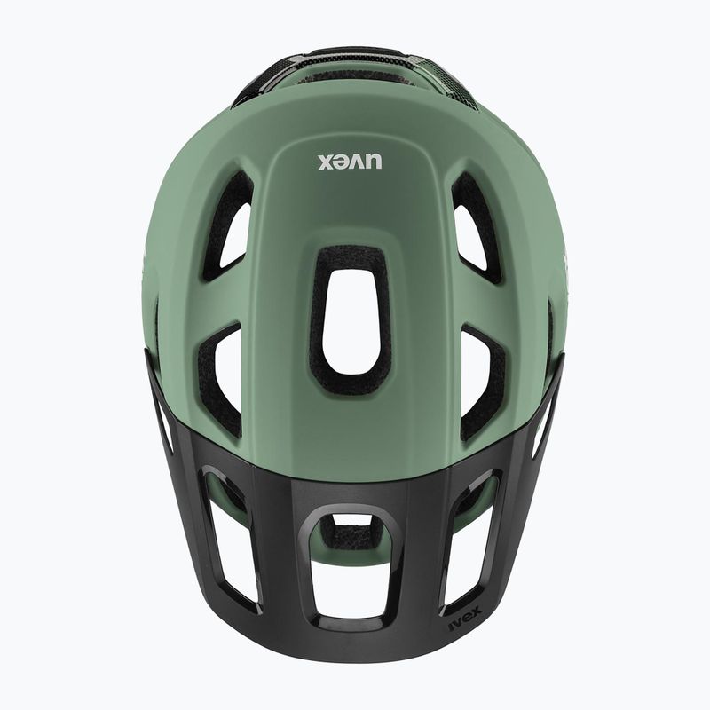 Шолом велосипедний UVEX React MIPS moss green/black matt 8