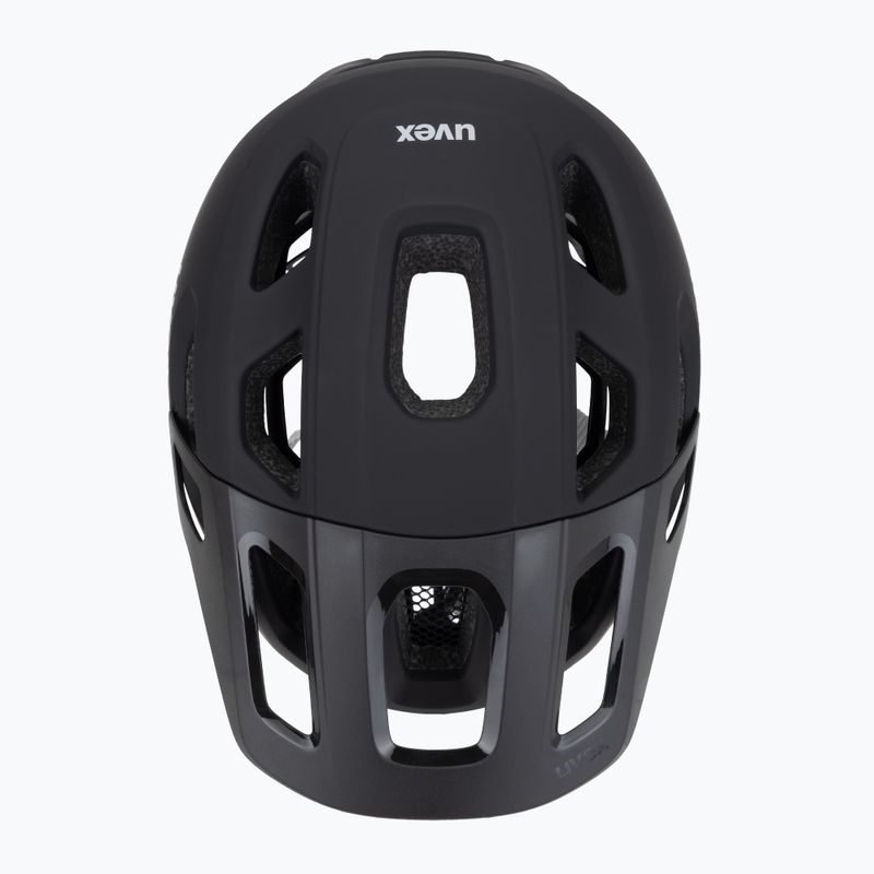 Шолом велосипедний дитячий UVEX React MIPS Jr black matte 6