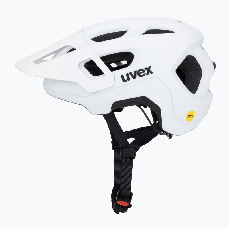 Шолом велосипедний дитячий UVEX React MIPS Jr white matt 3