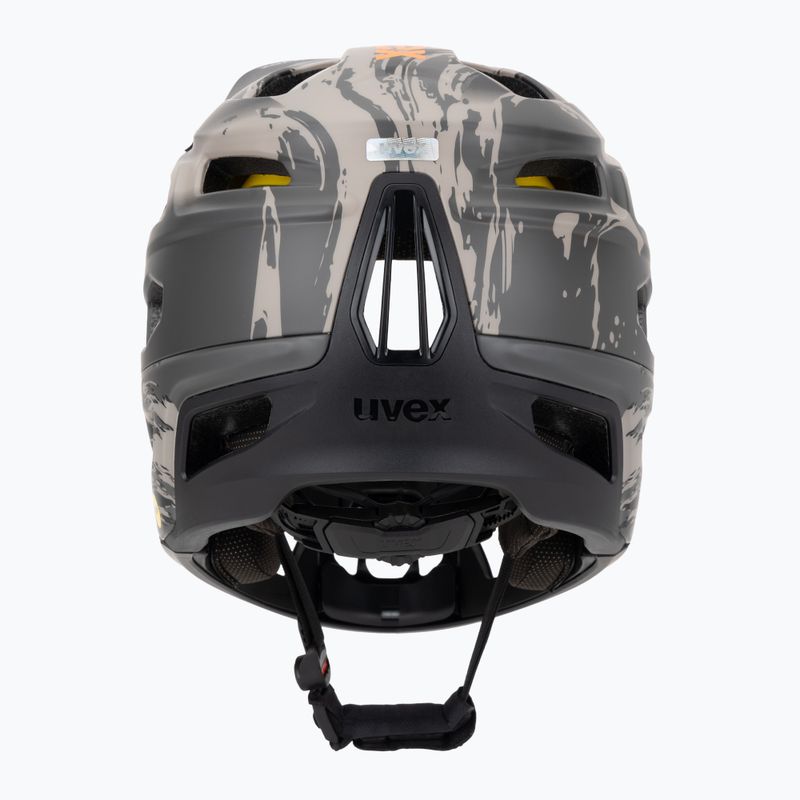 Шолом велосипедний UVEX Revolt MIPS oak brown/orange matt 5
