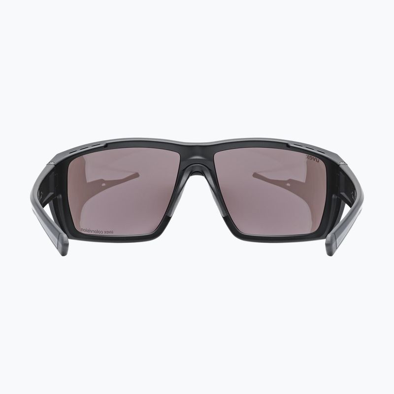 Окуляри сонцезахисні UVEX Mtn Venture CV black matt/mirror pink 3