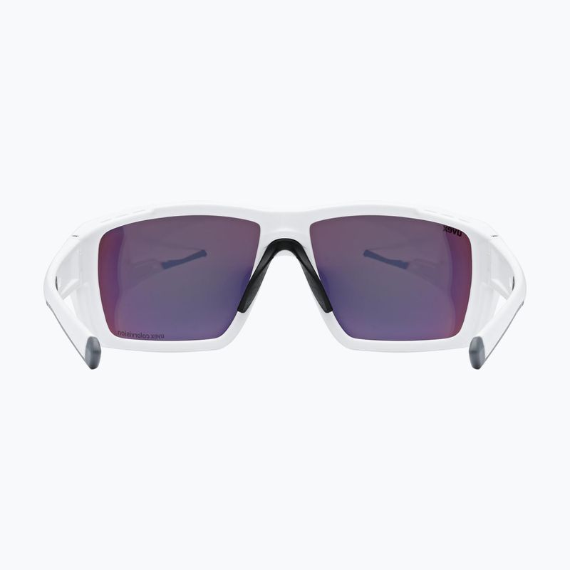 Окуляри сонцезахисні UVEX Mtn Venture CV white matt/mirror gold 3