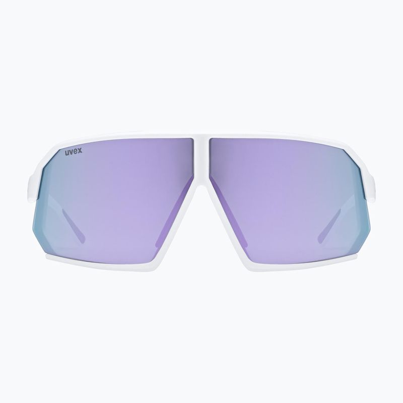 Окуляри сонцезахисні UVEX Sportstyle 237 white matt/mirror lavender 2