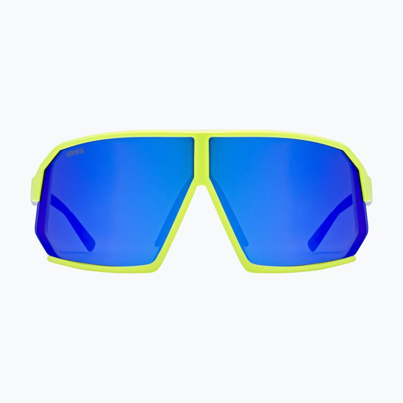 Окуляри сонцезахисні UVEX Sportstyle 237 yellow blue matt/mirror blue 2