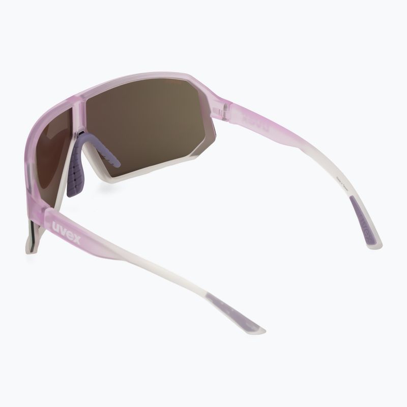 Окуляри сонцезахисні UVEX Sportstyle 237 purple fade/mirror purple 2