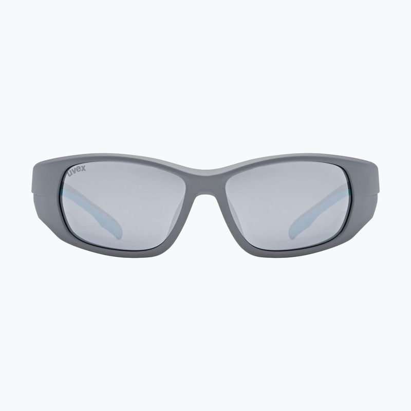 Окуляри сонцезахисні дитячі UVEX Sportstyle 514 grey matt/mirror silver 2