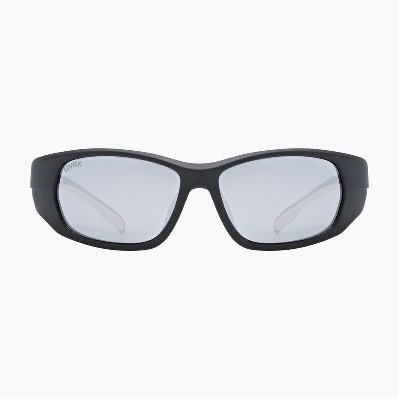 Окуляри сонцезахисні дитячі UVEX Sportstyle 514 black matt/mirror silver 2