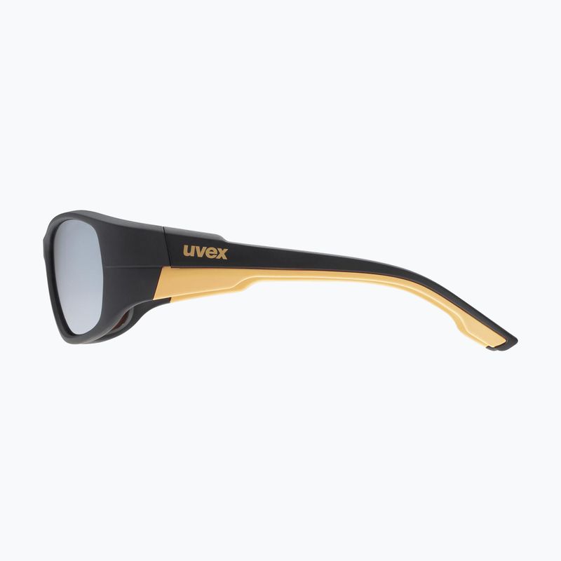 Окуляри сонцезахисні дитячі UVEX Sportstyle 514 black matt/mirror silver 4