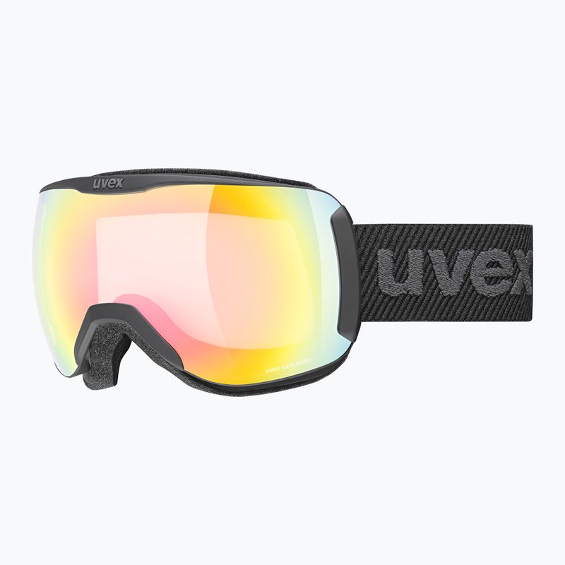 Окуляри лижні UVEX Downhill 2100 V black matt/mirror rainbow clear