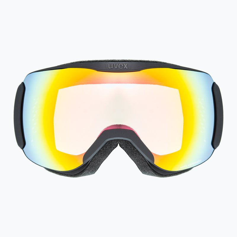 Окуляри лижні UVEX Downhill 2100 V black matt/mirror rainbow clear 2