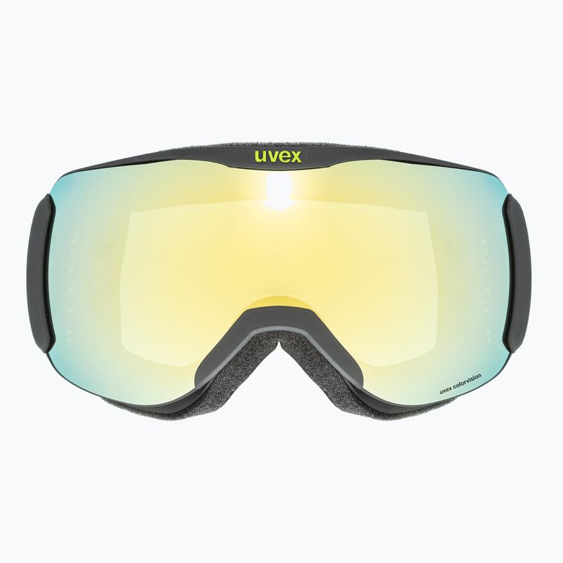 Окуляри лижні UVEX Downhill 2100 V black shiny/mirror silver clear 2