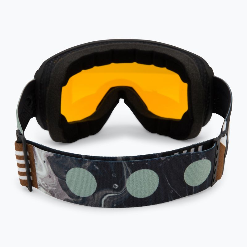 Окуляри лижні UVEX Downhill 2100 CV black matt/mirror opal yellow 3